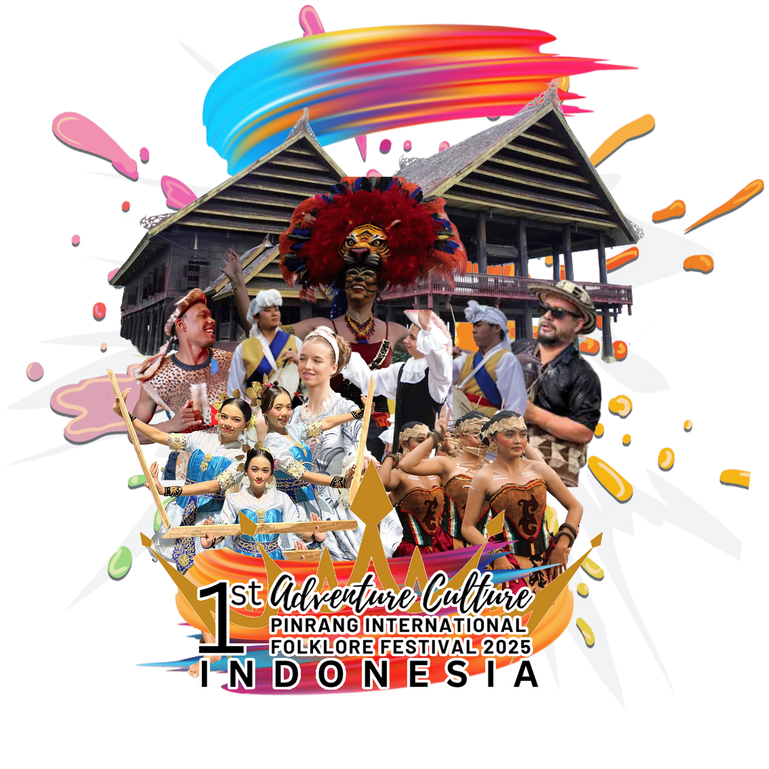 1st Adventure Culture Pinrang International Folklore Festival 2025